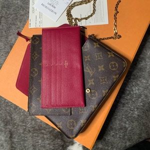 ❣️Authentic Louis Vuitton lv FÉLICIE POCHETTE